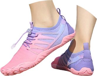 Generic 2026 Running Shoes Womens Sneakers Lightweight Slip On for Outdoor Walking Climbing Comfortable Elastic Bungee Lace Up Design Soft Flat Sole All Seaso