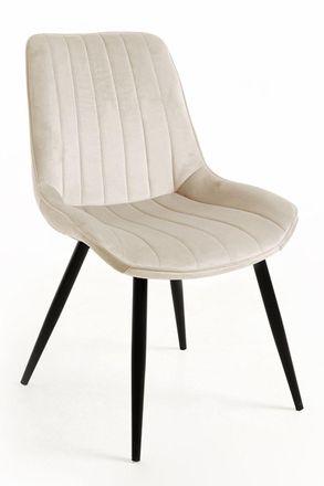 Regalos Miguel Regalos Miguel - Packs Sillas Comedor - Pack 2 Sillas Lene Terciopelo - Beige