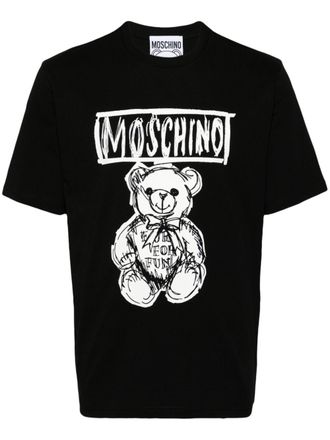 Moschino T-shirt Teddy Bear - Nero