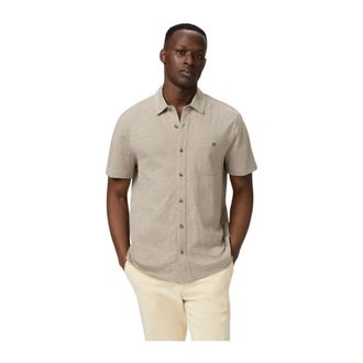 Paige Carillo Short Sleeve Shirt - male - PAIGE - Short Sleeve Shirts - Beige - S - Shirts