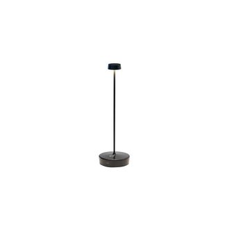 Zafferano L&aacute;mpara de mesa led zafferano regulable negra 2200-3000k recargable