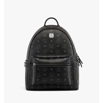 MCM Small-Medium Stark Side Studs Backpack in Visetos