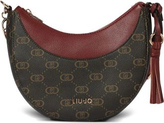 Liu Jo medium tassel-charm shoulder bag - women - Polyurethane Resin/Polyester/Polyester - One Size - Brown