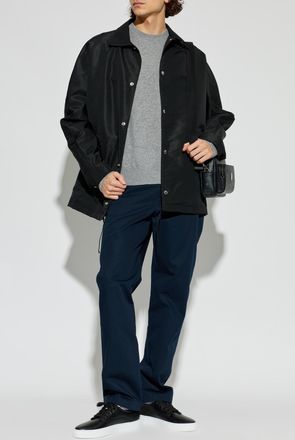 Givenchy Jacket With Logo, Mens, Black