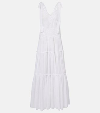 Chlo&eacute; Chlo&eacute; Cotton voile maxi dress