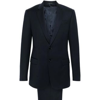 Giorgio Armani Single-breasted Virgin-wool Suit