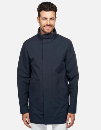 Geox Mens Geox Mens M SPHERICA COAT in Sky Captain - Blue - Size: Regular/44