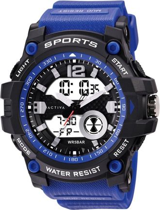 Invicta Activa X Invicta Digital ACW497-004 Heren Horloge - Quartz Uurwerk - Plastic met zwarte Wijzerplaat - 54mm