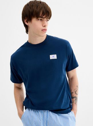 New Balance Mens Woven label T-shirt