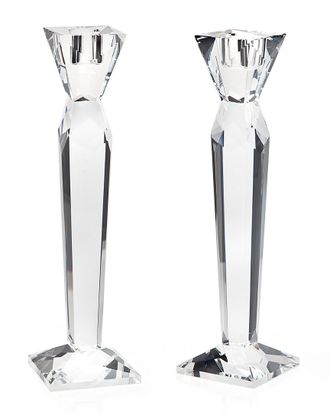 Godinger Prism Set of 2 Candlesticks