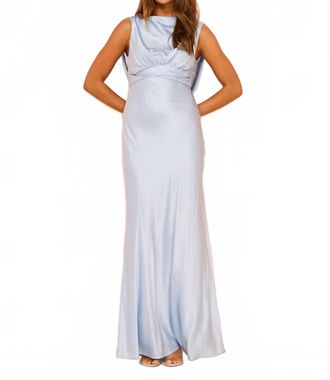 Hansen & Gretel Clara Maxi Dress In Glacier