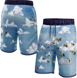 NBA Unisex NBA & KidSuper Studios by Fanatics Blue Charlotte Hornets Hometown Shorts at Nordstrom, Size Xxx-Large