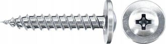 Fischer 1.000x Tornillo Conector De Perfil 4,2 X 13 Mm Cabeza Semiesf&eacute;rica Zincado Azul Rosca Completa Ranura En Cruz Ph - 040456