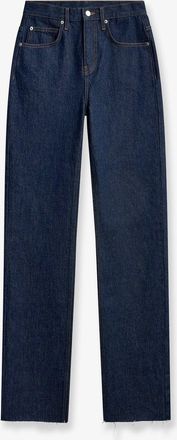 Frankie Shop Jeans Dalston in blue denim - THE FRANKIE SHOP - gender_Woman