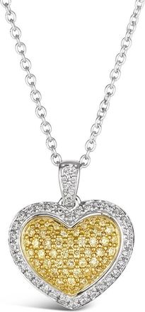 Le Vian Platinum & 18K 0.60 Ct. Tw. Diamond Pendant Necklace