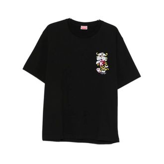 Kenzo Heren, Tops, Zwart, Maat: S