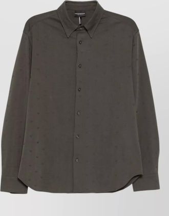 Emporio Armani cotton long-sleeve shirt