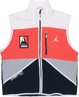 Nike Jordan Air Jordan Winter Utility Vests White orange black CW5985-100