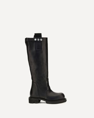 Rick Owens Gabe leather knee-high Boots Female 37