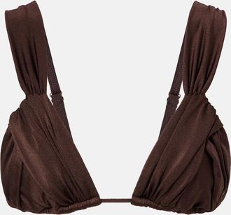 Bananhot Iris draped bikini top