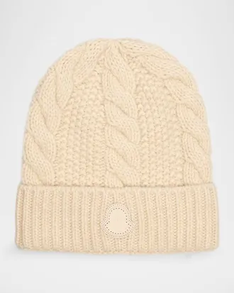 Moncler Men & apos;s Chunky Wool-Cashmere Beanie