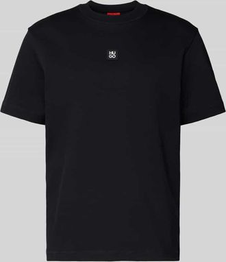 HUGO BOSS Regular Fit T-Shirt mit Baumwoll-Anteil Modell DILANSO in Black, Gr&ouml;&szlig;e XXL