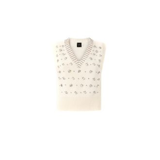 Pinko Mujer, Jerseys, Blanco, Talla: S