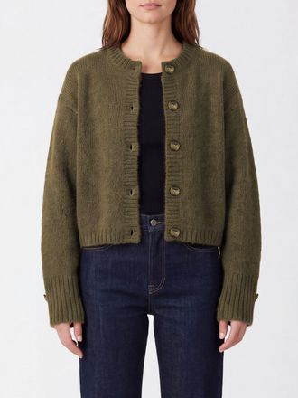 By Malene Birger Cardigan in misto lana e mohair con spalle scese