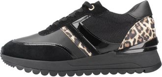 Geox Stijlvolle Sneakers voor dagelijks gebruik - Dames - Sneakers - Zwart - 37 EU - Schoenen