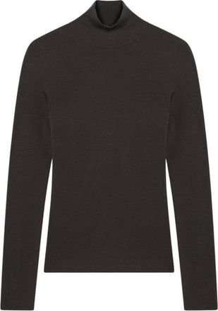 Max Mara Top Dolcevita - Dames - Truien - Zwart - Maat: S Wol