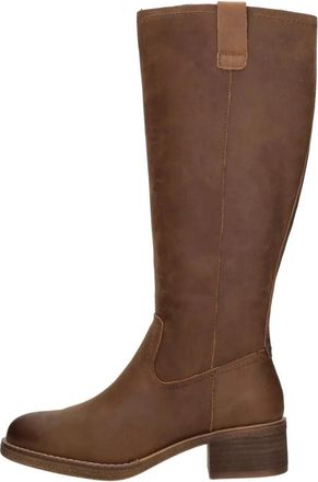 Shoecolate Lange Laarzen - Dames - Hoge Laarzen - Bruin - 41 EU - Schoenen