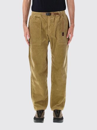 Gramicci Pantaloni wide leg in velluto a coste con vita elasticizzata