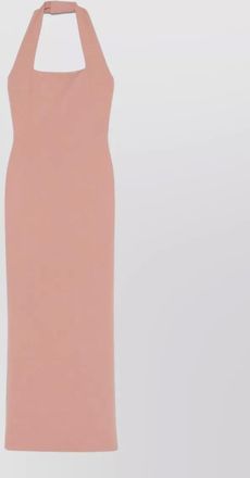Solace London halterneck sleeveless maxi dress