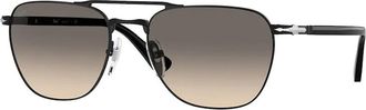 Persol PO2494S 107832 Mens Sunglasses Black Size 55