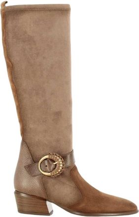 Hispanitas Bruine Damesschoenen Stijl Phi 254257 - Dames - Cowboylaarzen - Bruin - 41 EU - Schoenen
