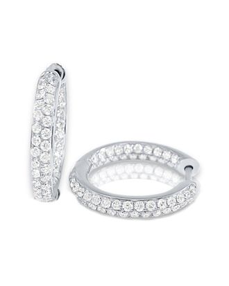 Sabrina Designs 14K 0.92 Ct. Tw. Diamond Hoops