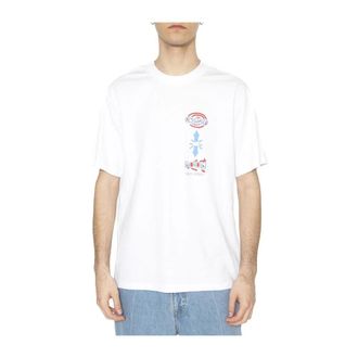 Edwin Maglietta Girocollo - Heren - T-shirts - Wit - XL - Tops