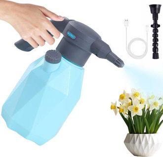 No Brand Pulverizador El&eacute;ctrico - Pulverizador Port&aacute;til - Cuidado De Plantas - Pulverizaci&oacute;n Autom&aacute;tica - Capacidad De 2 Litros - Blanco