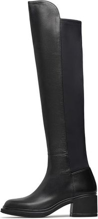Loriblu Over-de-knie laarzen - Dames - Over de knie laarzen - Zwart - 38 EU - Leer - Schoenen