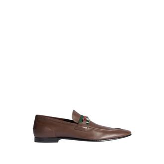 Gucci Schoenen, Heren, Bruin, 42 1/2 EU, Leer, Como Loafer
