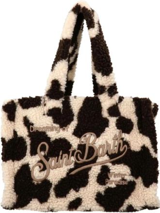 Saint Barth Colette Teddy - Dames - Handtassen - Beige - ONE Size - Leer - Tassen