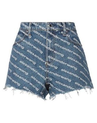 T Alexander Wang BOTTOMWEAR - Denim shorts on YOOX.COM