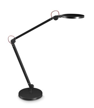 CEP Cep Giant L&aacute;mpara De Escritorio Negra Con Brazos Articulados 40 Cm