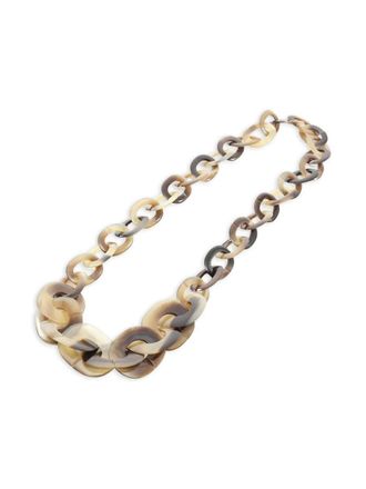 Hermès Collana Karamba anni 2010 - Marrone