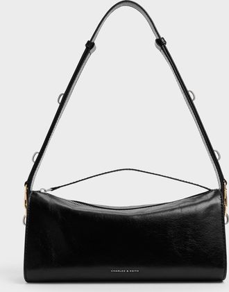 Charles & Keith Delfina Elongated Shoulder Bag