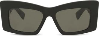 Gucci square-frame sunglasses - women - Acetate - 53 - Black