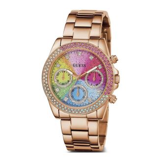 Guess Sol 38 mm - Dames - Horloges - Geel - ONE Size - Accessoires