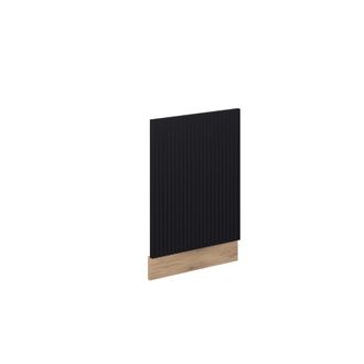 Vicco Panel Frontal Fame-line, Rayas Negras, 45 Cm Sin Encimera