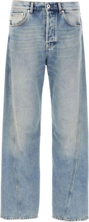 Lanvin Twisted Hem Jeans