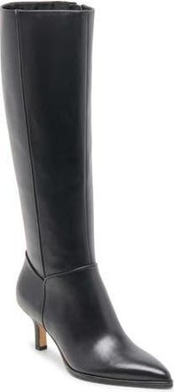 Dolce Vita Aldy Knee High Boot in Black Leather at Nordstrom Rack, Size 5